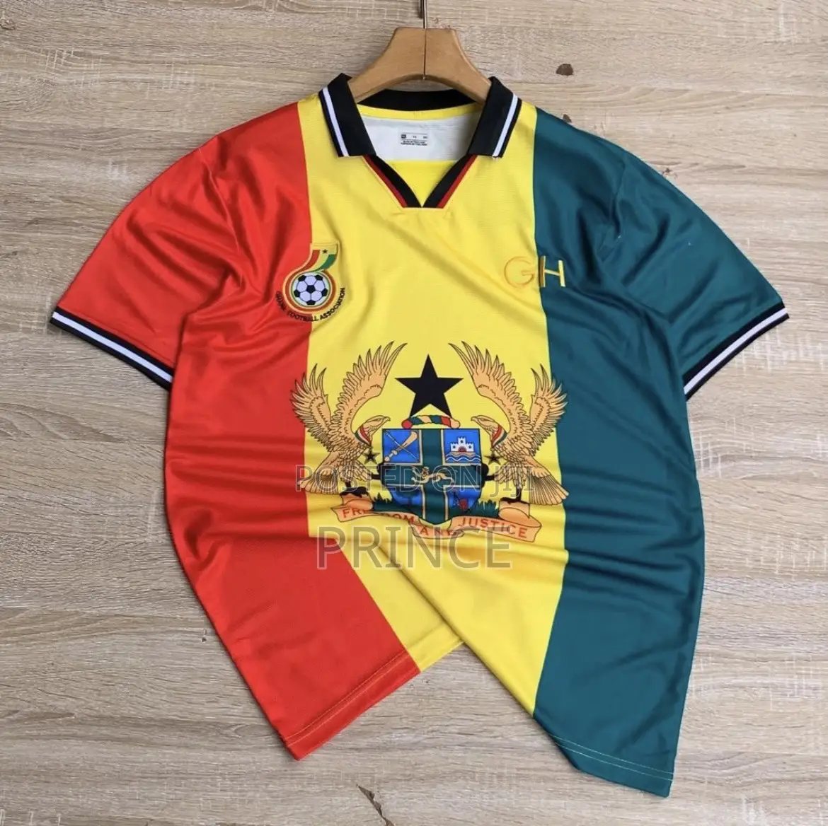 Original Classic Retro Ghana Jersey Availablev
