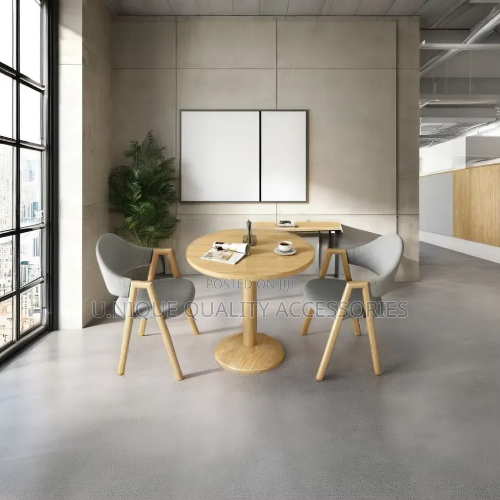 Contemporary Leisure Style 3 Piece Dining and Coffee Table Set