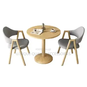 Contemporary Leisure Style 3 Piece Dining and Coffee Table Set