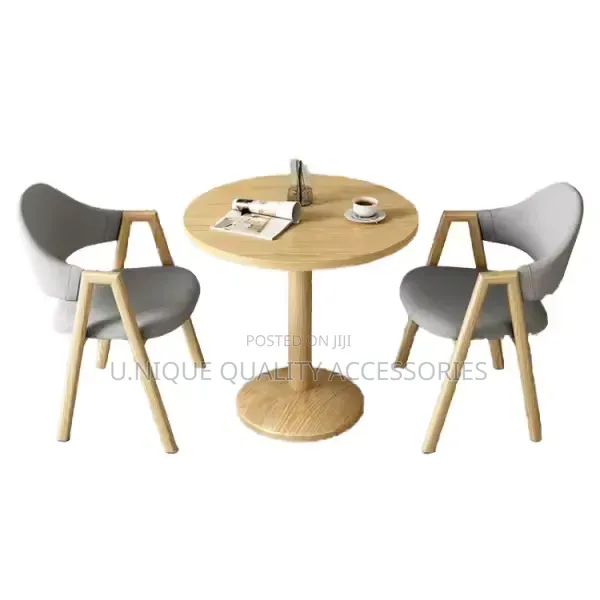 Contemporary Leisure Style 3 Piece Dining and Coffee Table Set