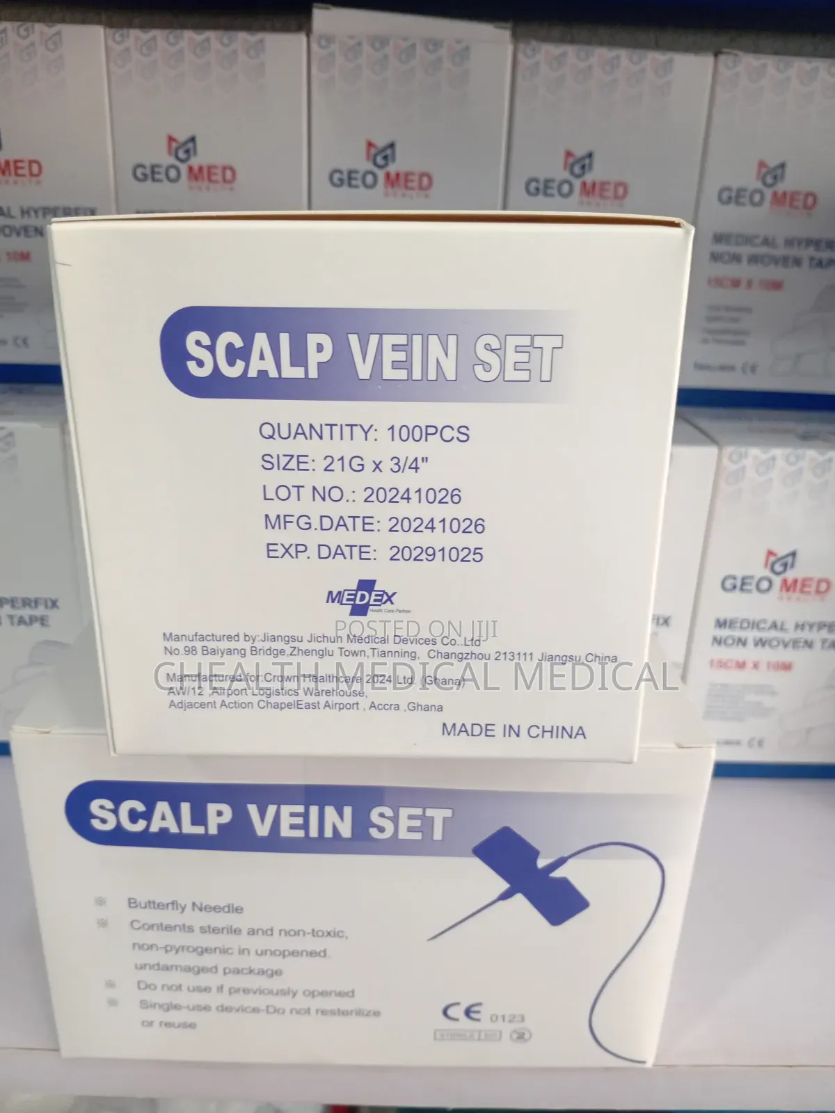 Scalp Vein Set 21g