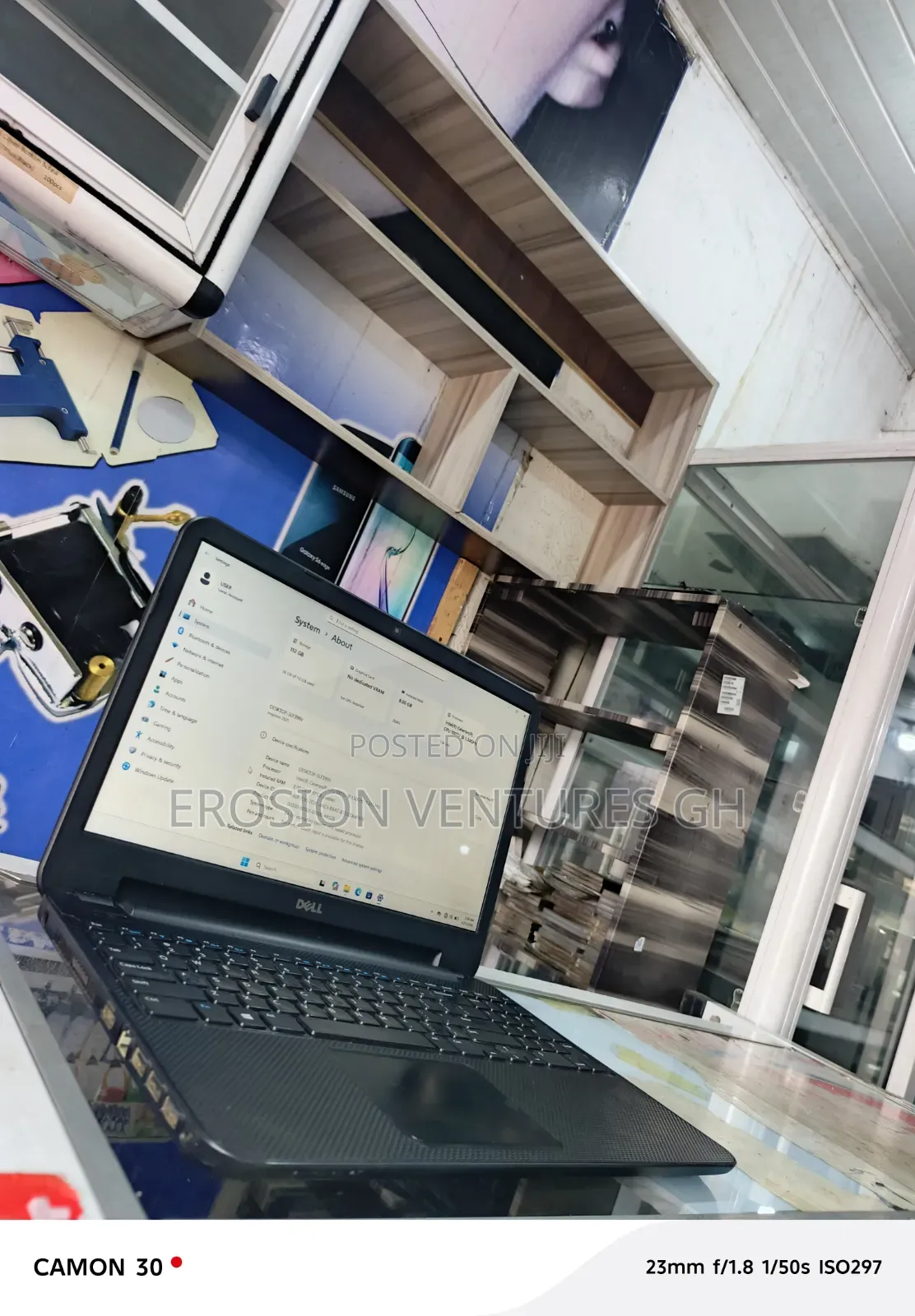 Laptop Dell Inspiron 15 8GB Intel SSD 128GB