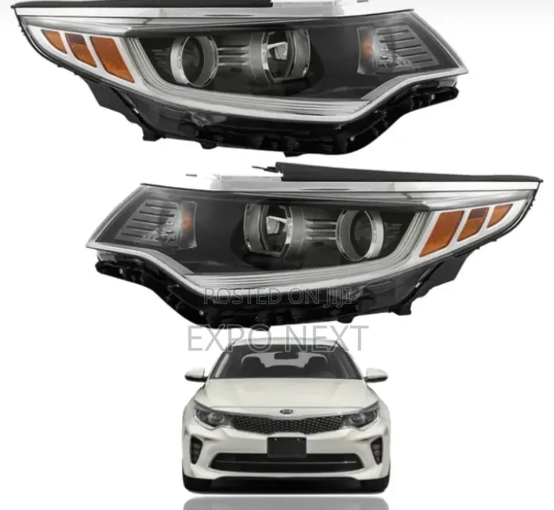 Kia Optima 2015-2018 Head Light Pair Halogen Led