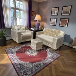 Brand New Cream Fabric 2 in One and Single Sofa