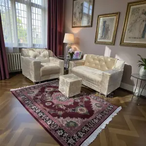Brand New Cream Fabric 2 in One and Single Sofa