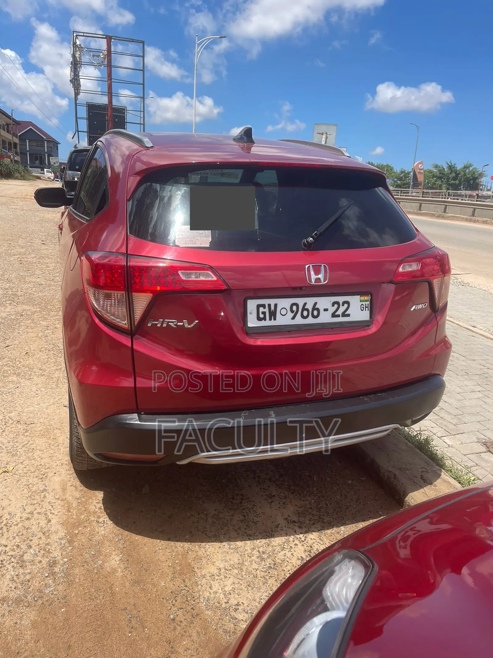 Honda HR-V LX AWD 2018 Red