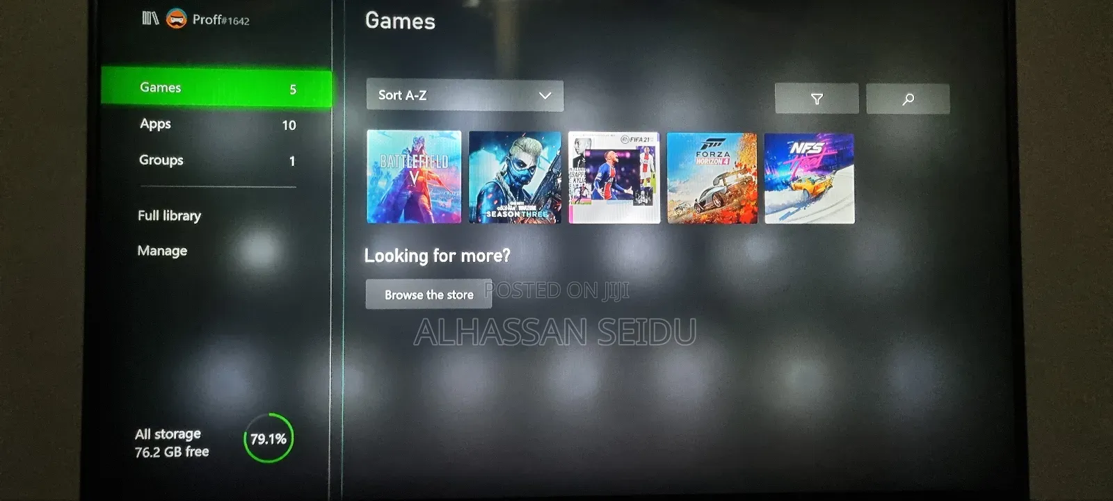 Xbox One With Two Controllers