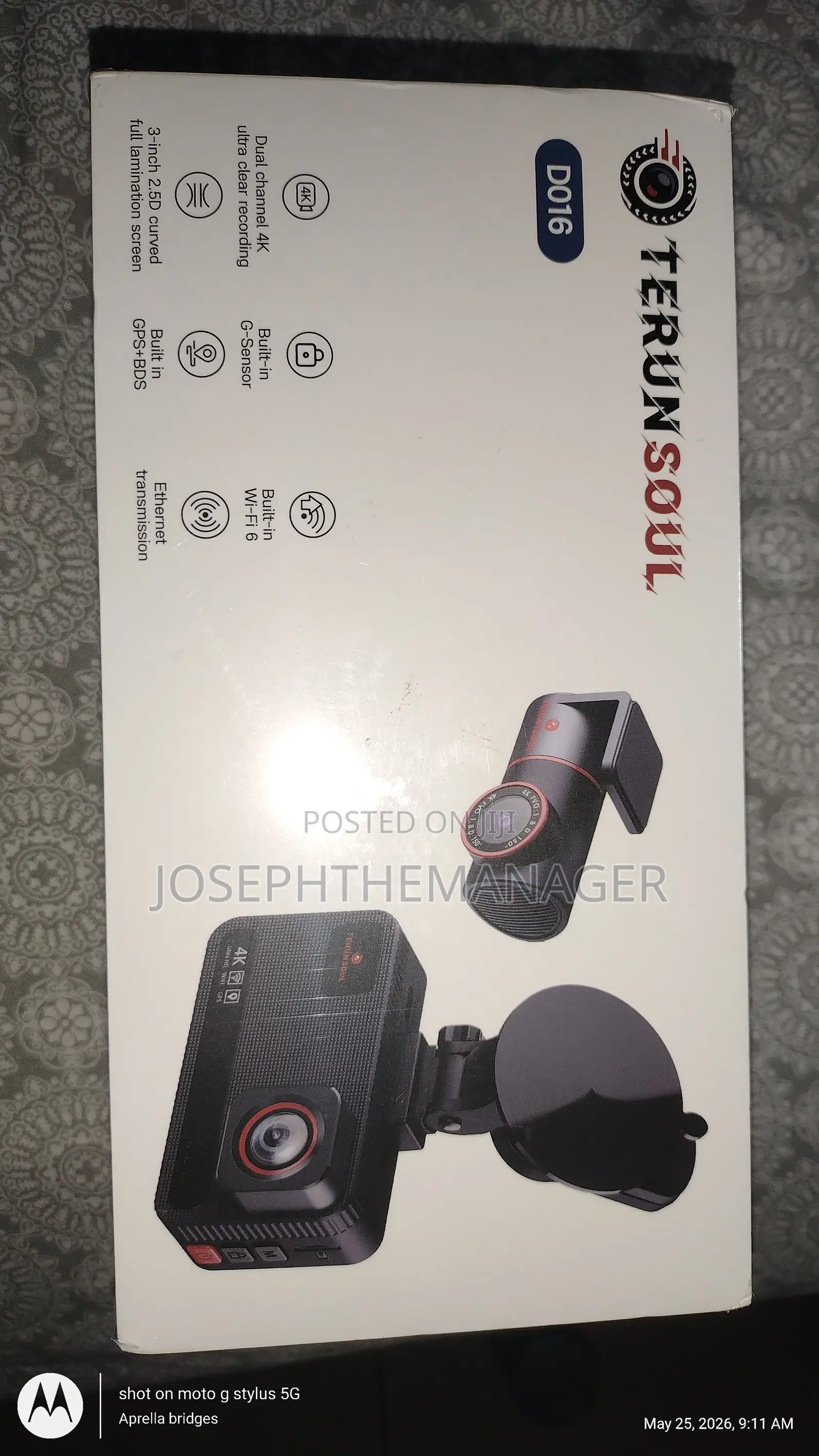 Front and Rear Dash Cam