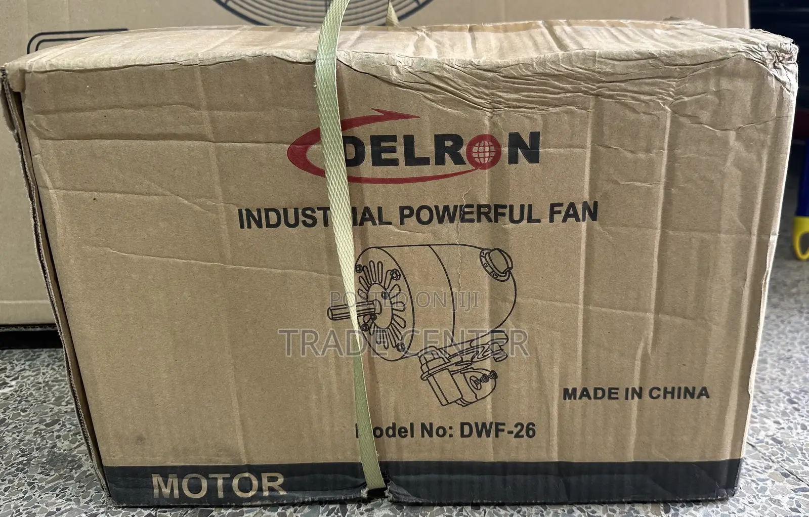 Delron 26 Inches Industrial Wall Fan
