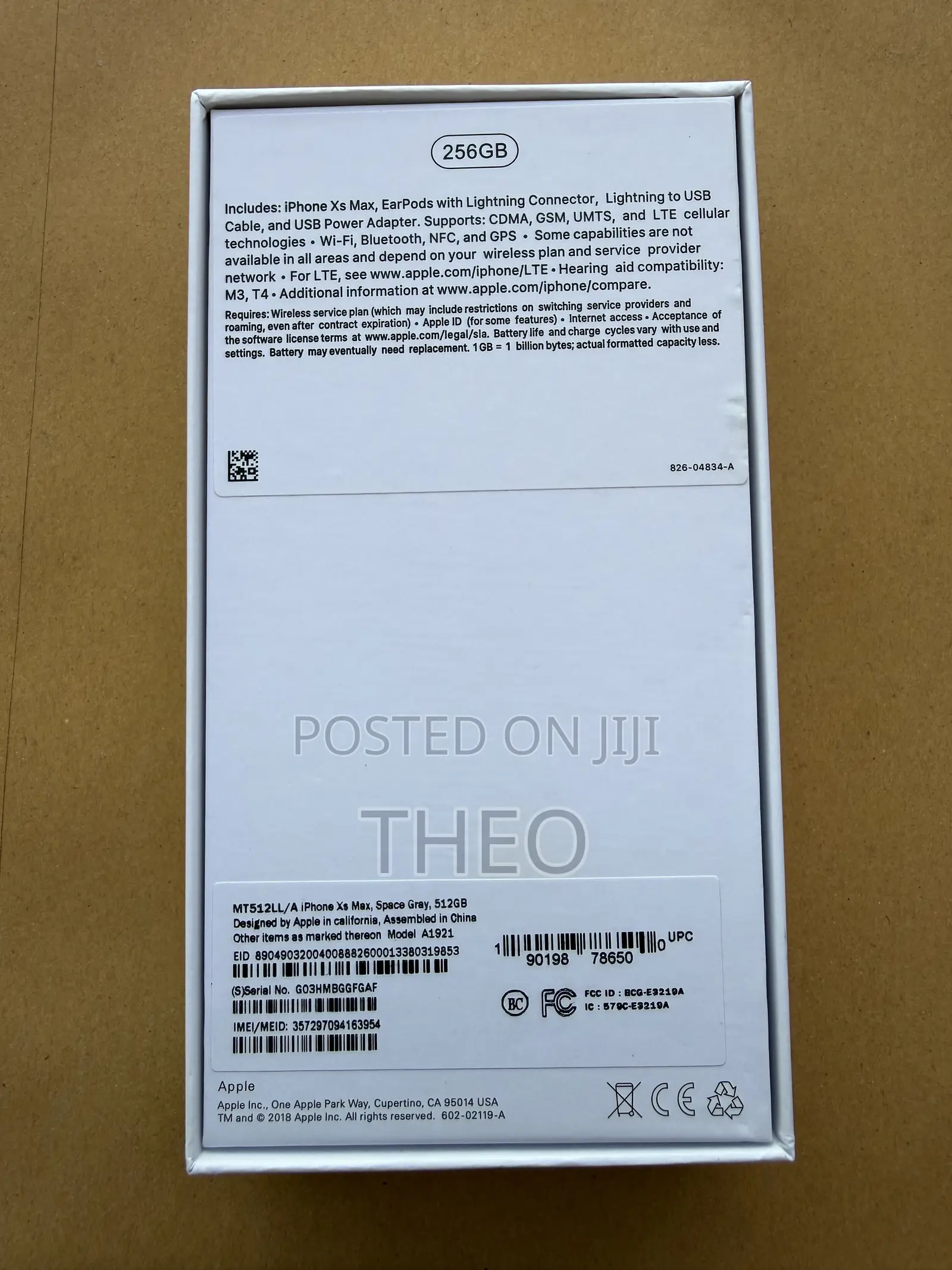 Apple iPhone XS Max 512 GB Black