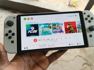 Nintendo Switch Oled With 10 Games