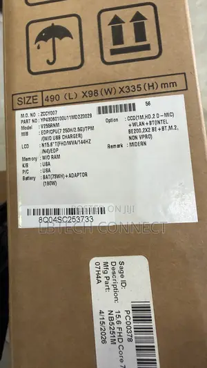 New Laptop Clevo W370 16GB Intel Core 7 SSD 1T