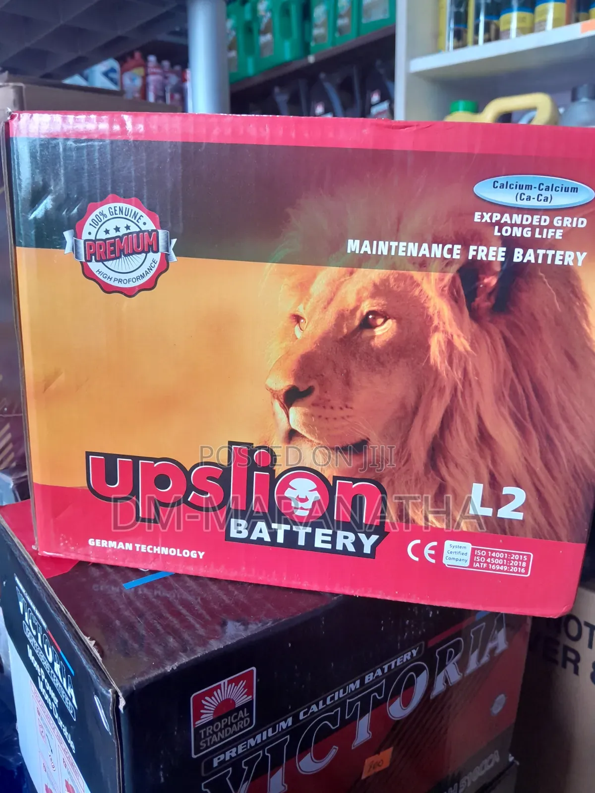 13 Plate 55ah Car Battery