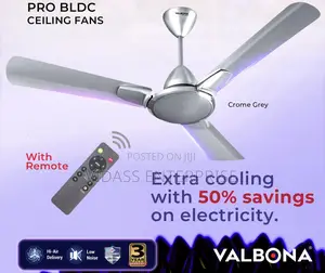 Valbona Ceiling Fan With Remote