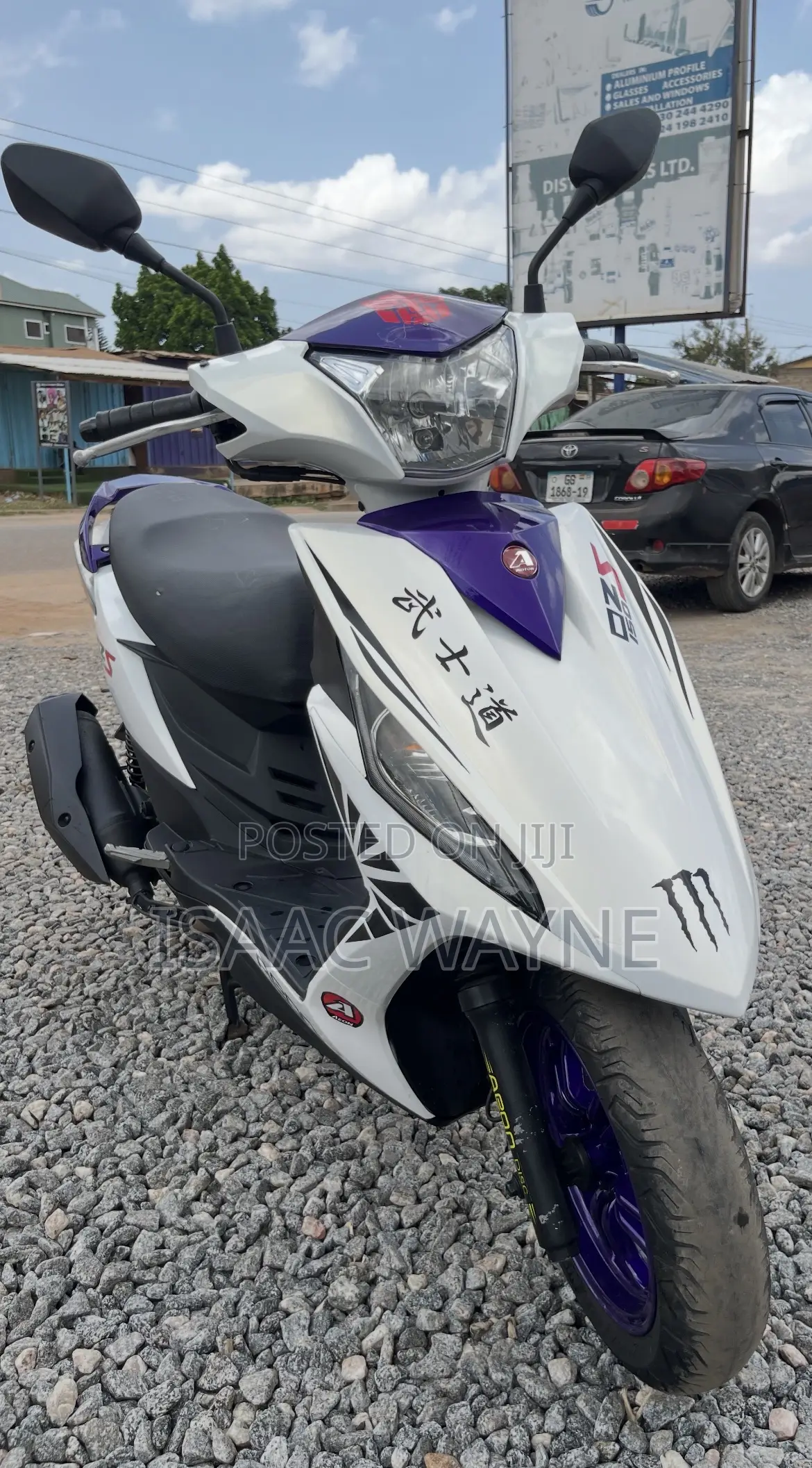 Motorcycle 2021 White