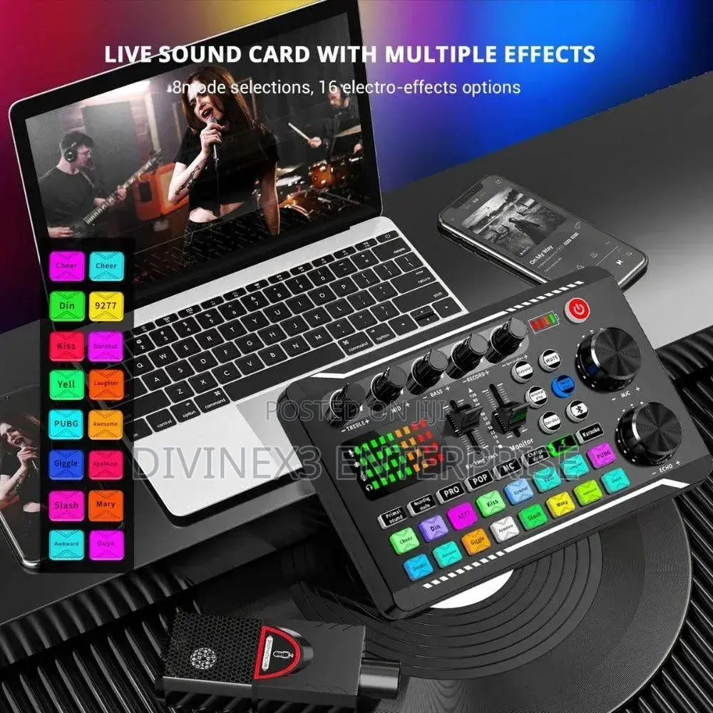 Professional Live Sound Card
