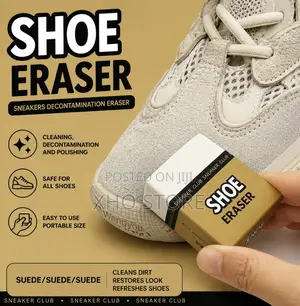 A Rubber Cleaner Specifically for Suede Shoes, Easily Cleans Sneakers