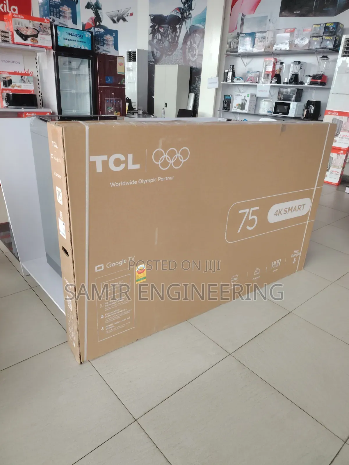 TCL 75" Google Tv (75p6l): Cinematic Brilliance at Home