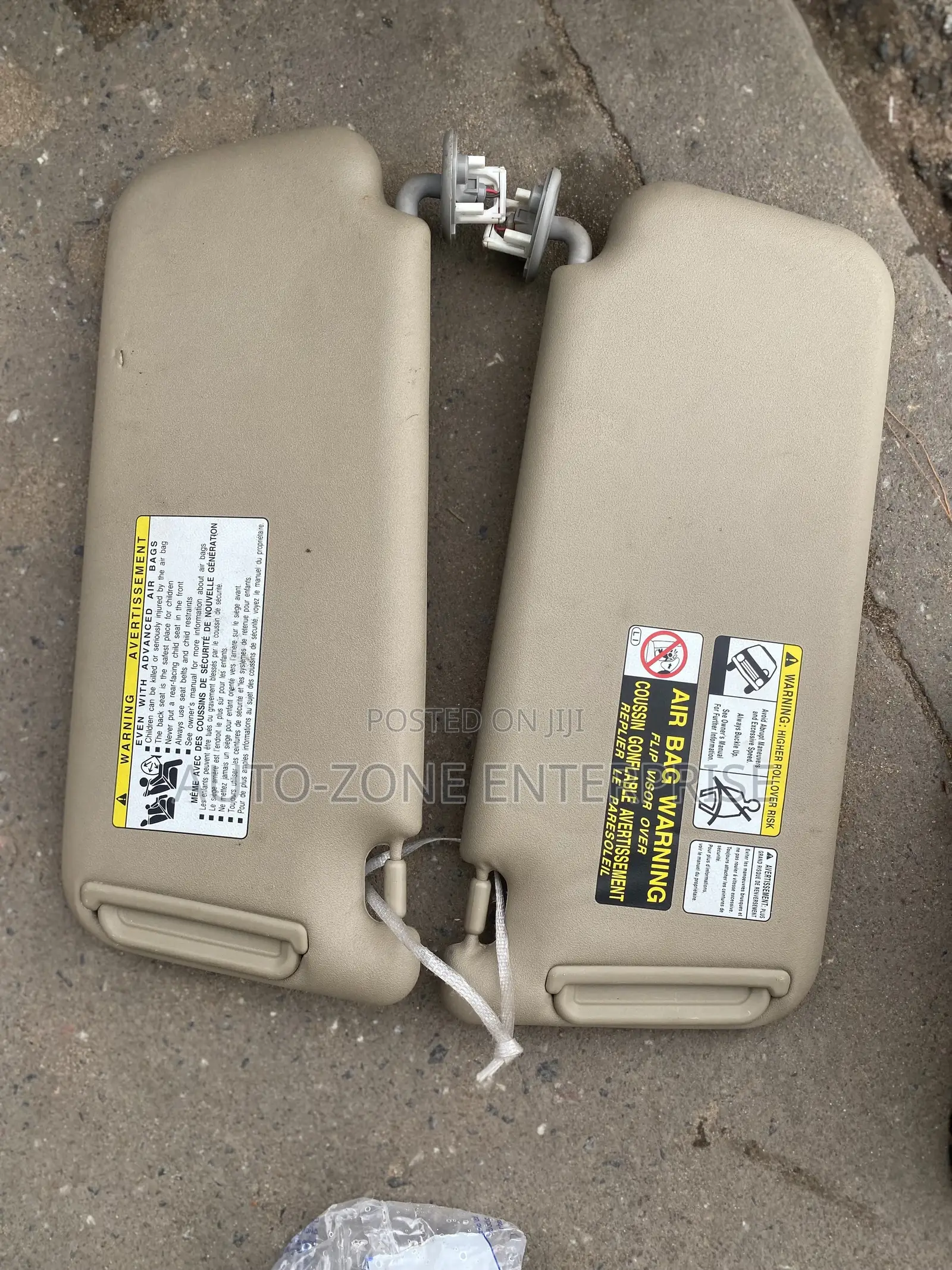 Toyota Venza Sun Shades/Sun Visors