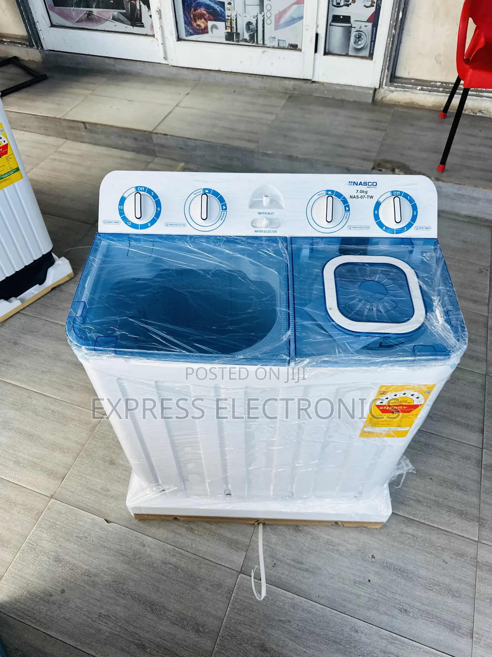 Best Buy for Less Nasco 7kg Topload Twintub White