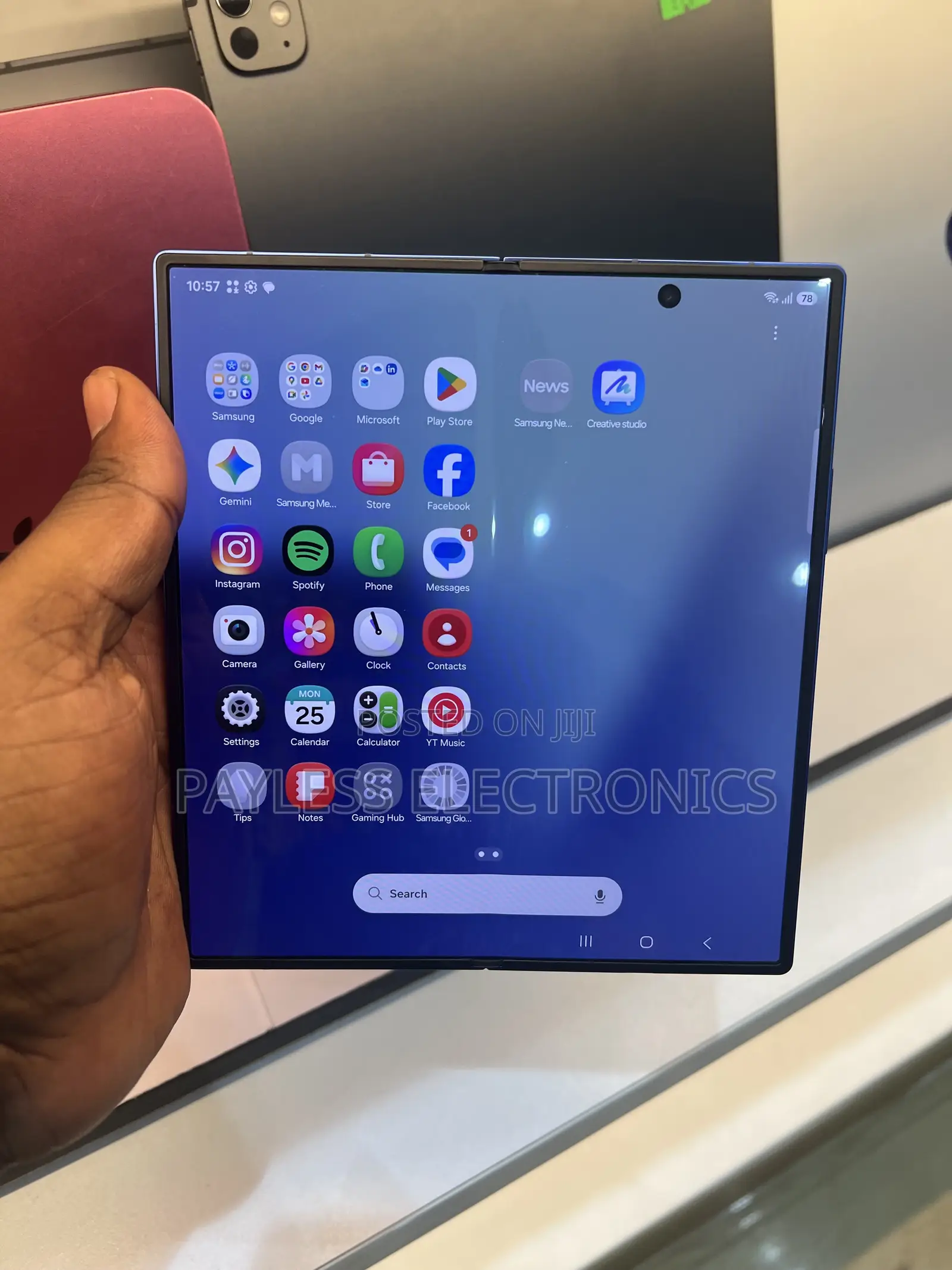 Samsung Galaxy Z Fold7 1 TB Blue