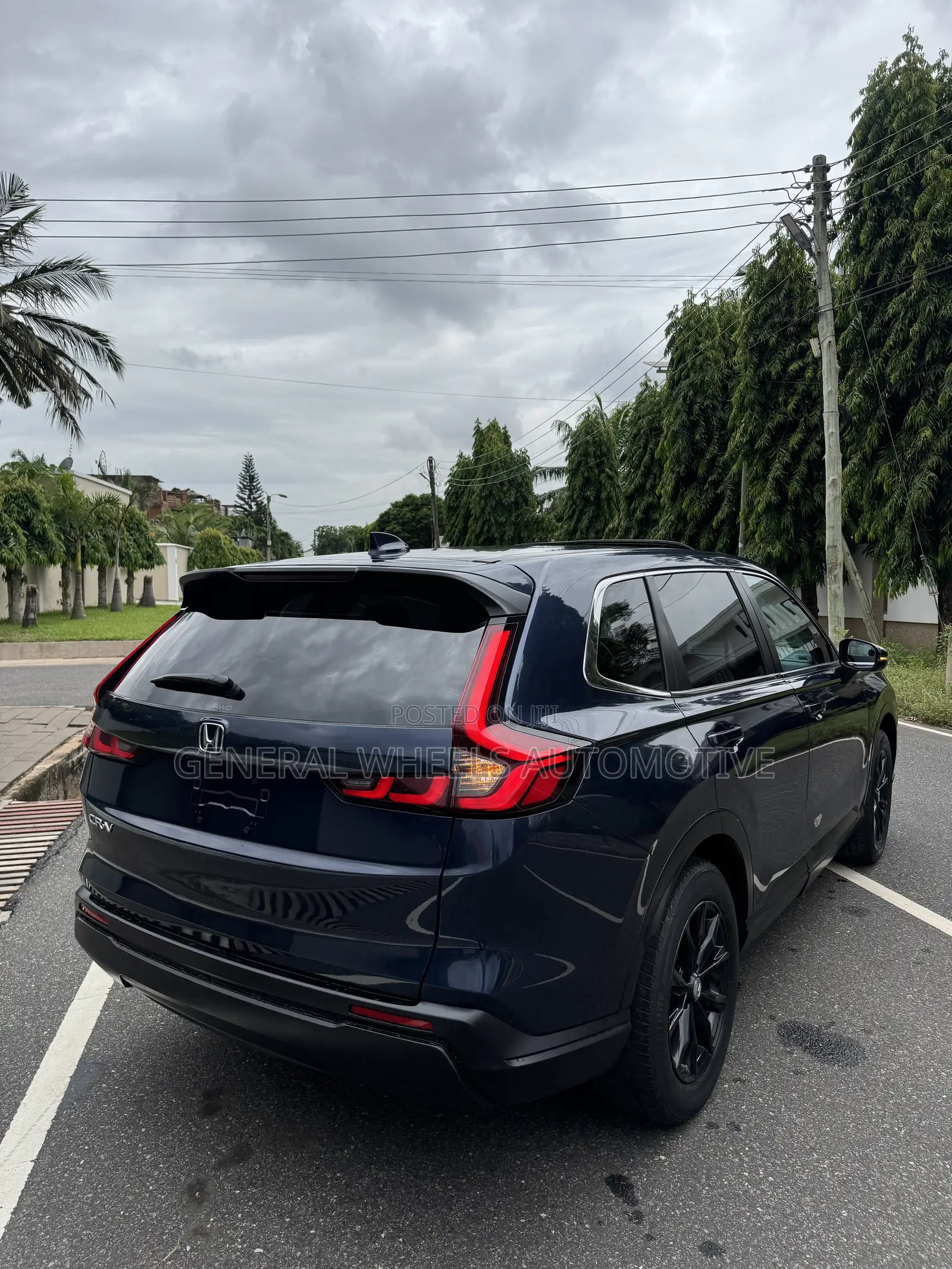 Honda CR-V EX-L AWD 2023 Blue