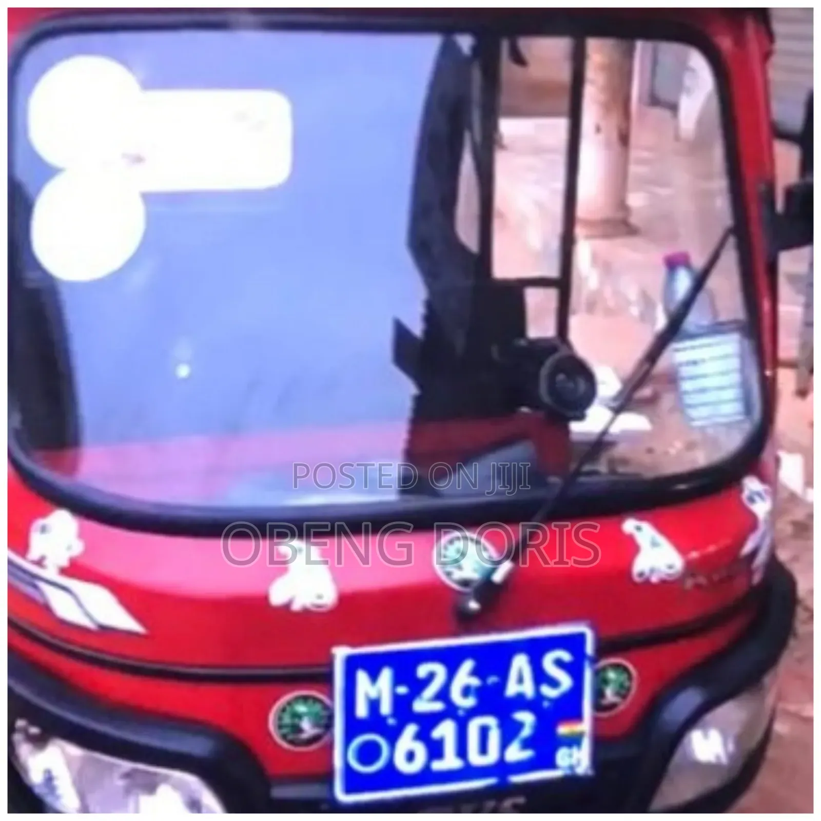 TVS King Deluxe Plus iTouch Start 2024 Red