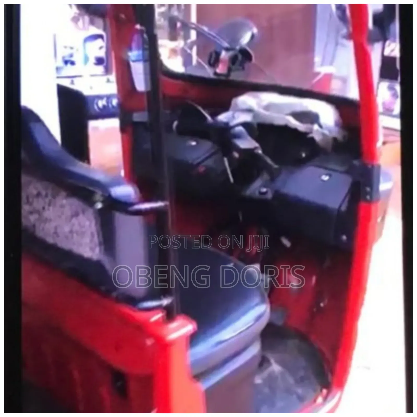 TVS King Deluxe Plus iTouch Start 2024 Red