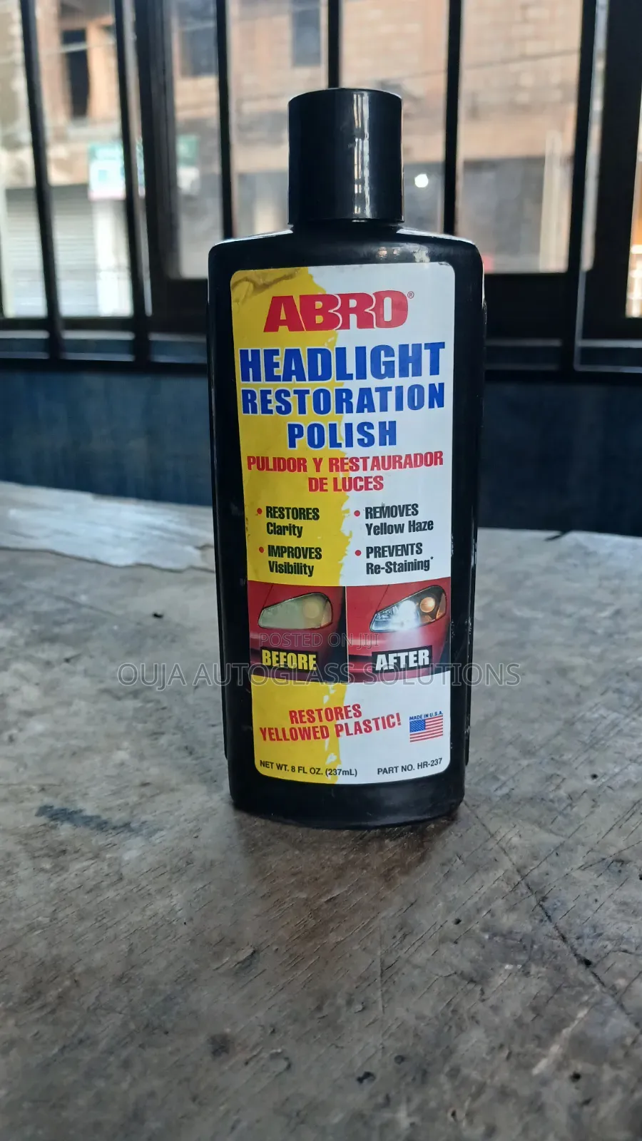 Headlight Restoration Polish