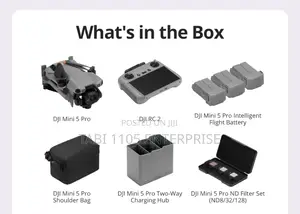 Dji Mini 5 Pro Fly Combo With 3 Nd Filters