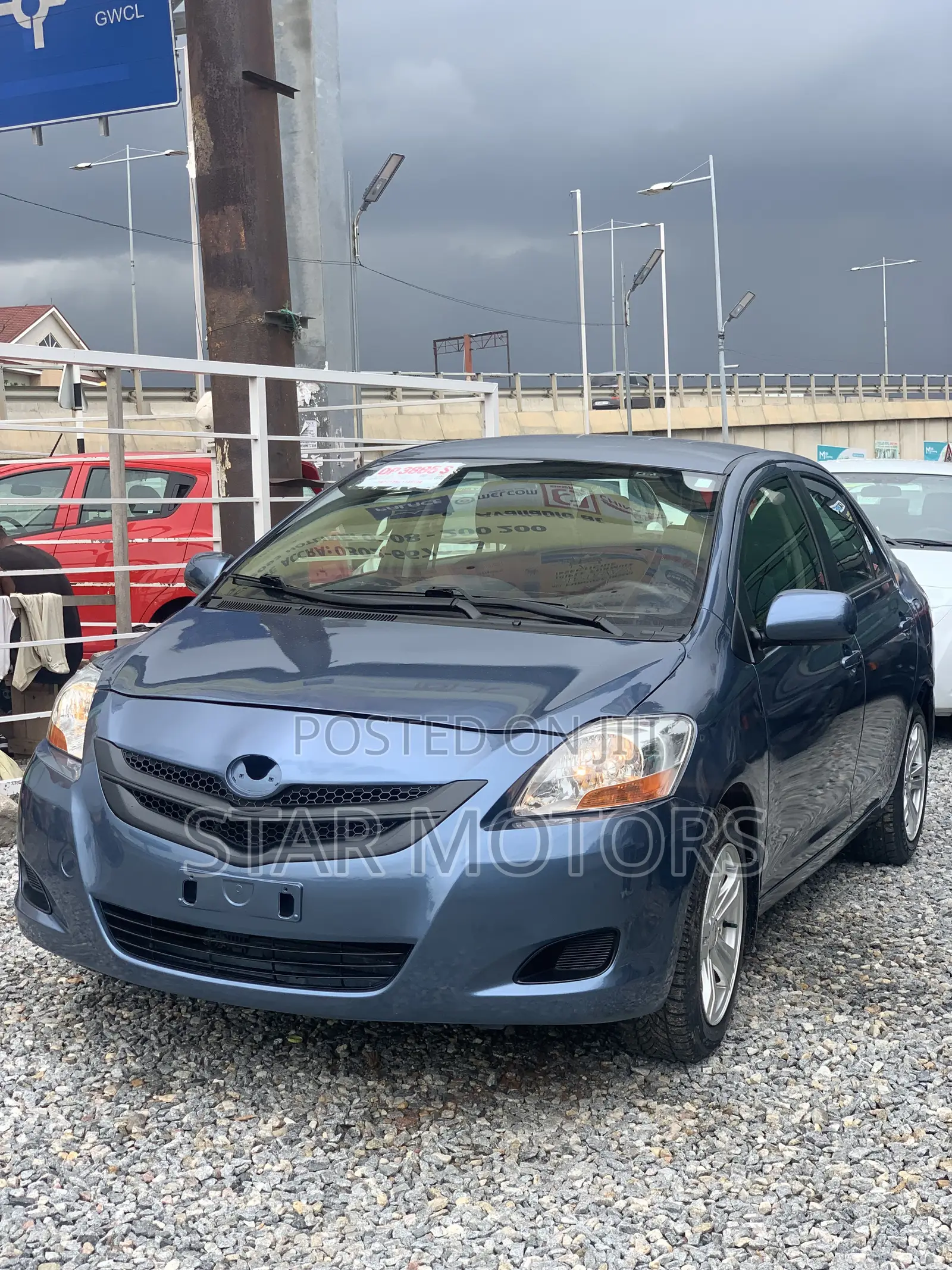Toyota Yaris 2012 Blue
