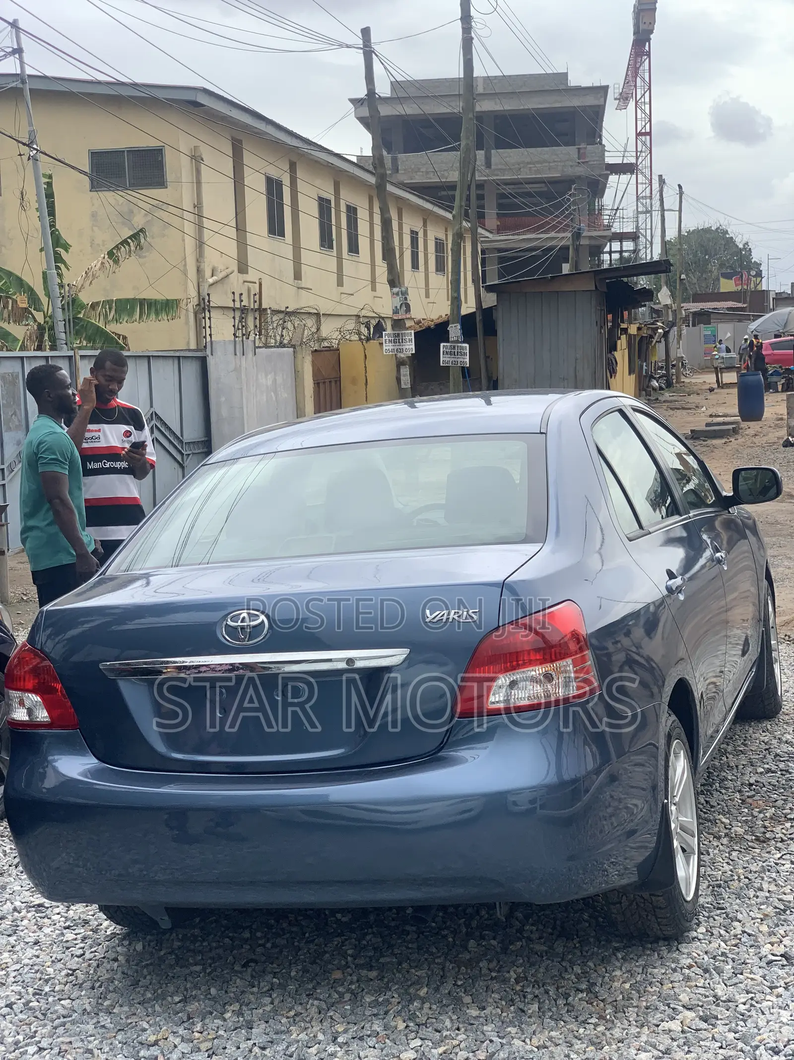 Toyota Yaris 2012 Blue