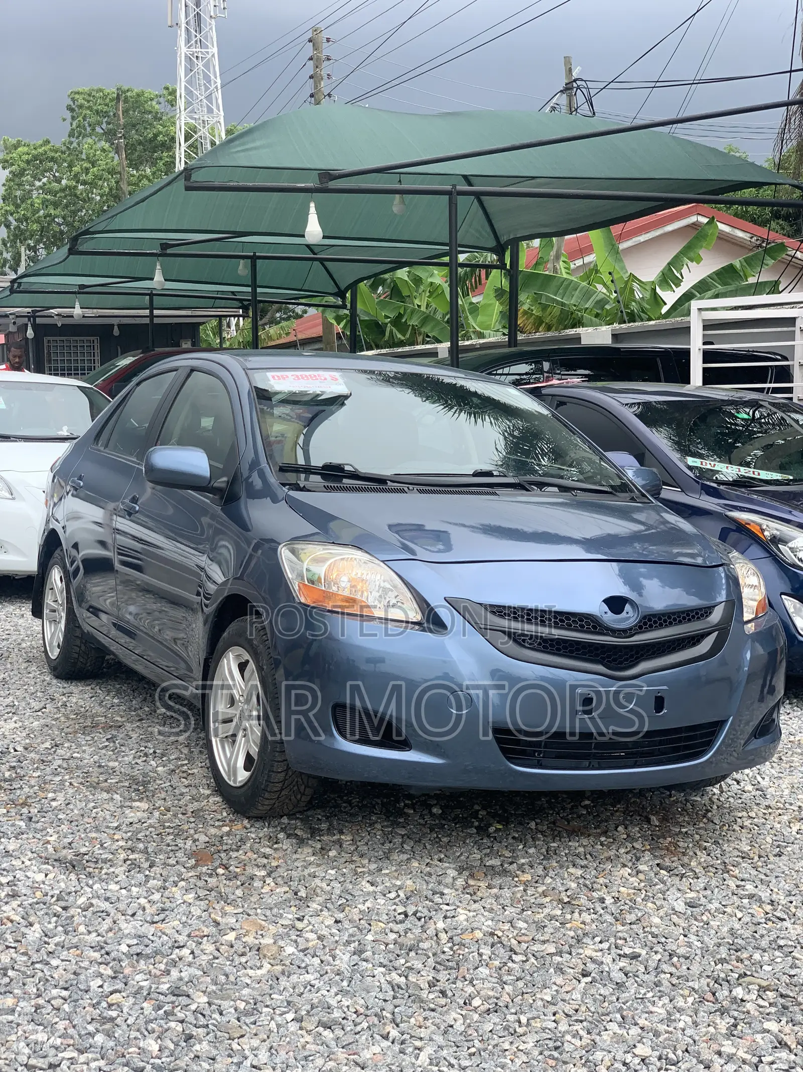 Toyota Yaris 2012 Blue