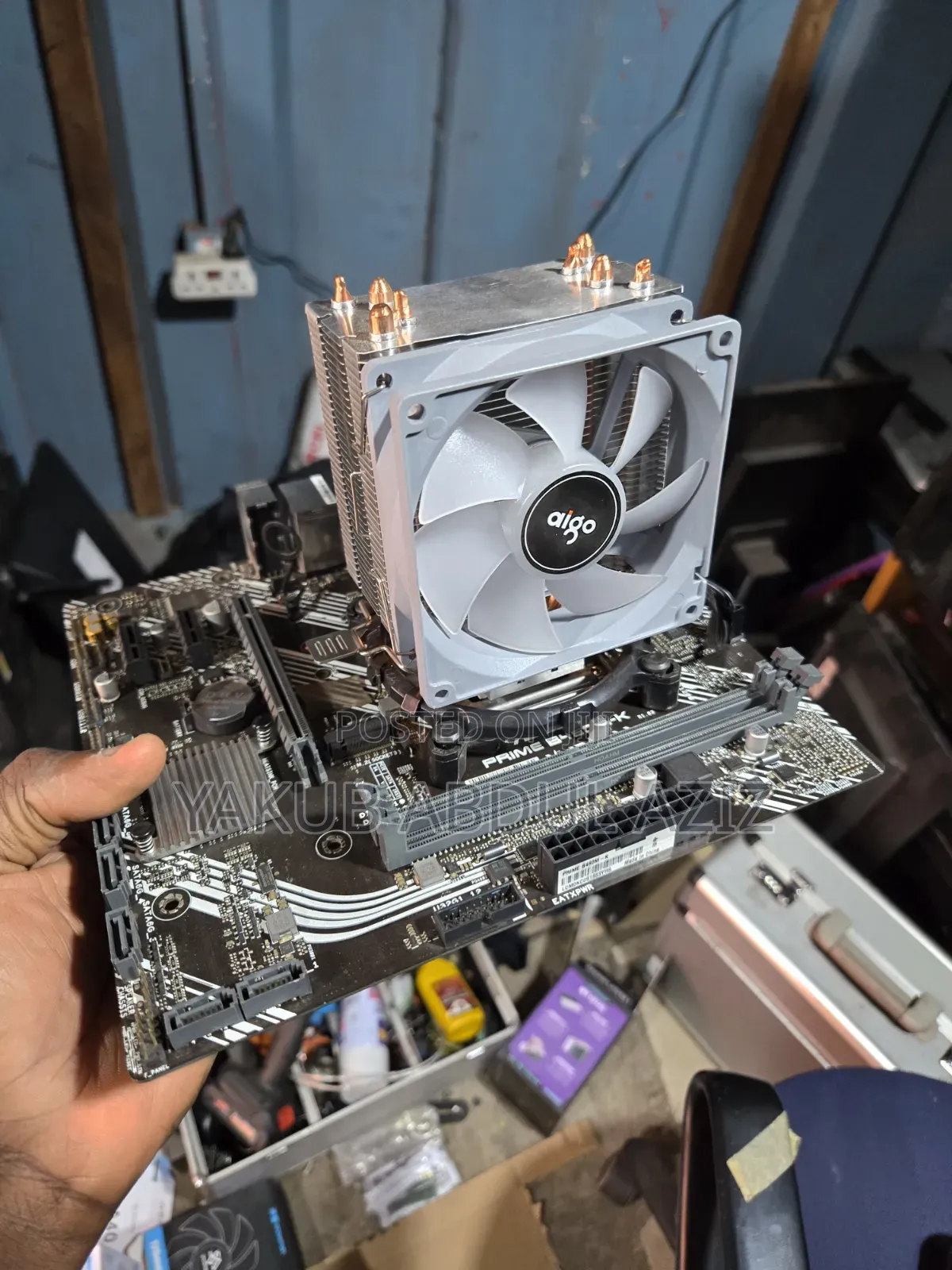 I5 10th Gen Board and Processor Plus Cooler