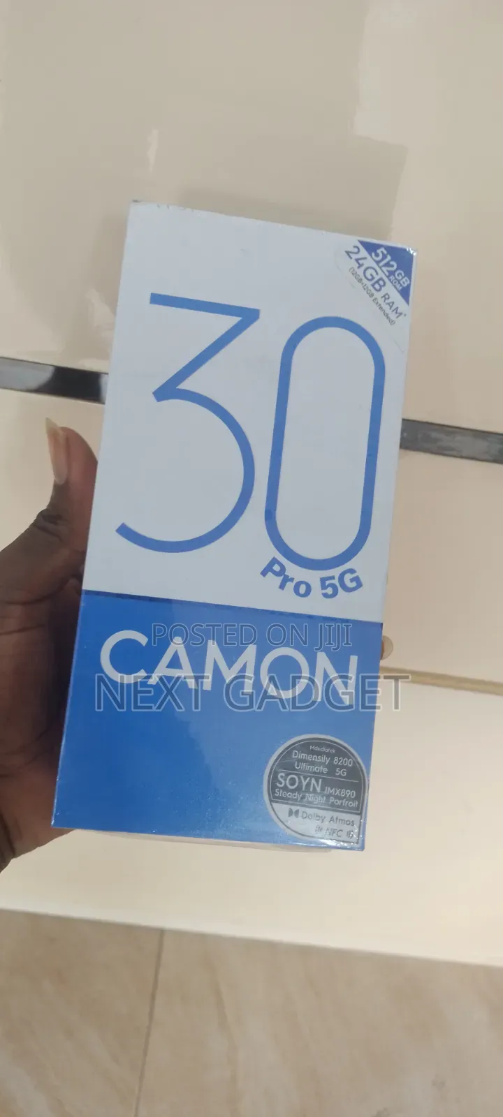 New Tecno Camon 30 Pro 5G 512 GB Black