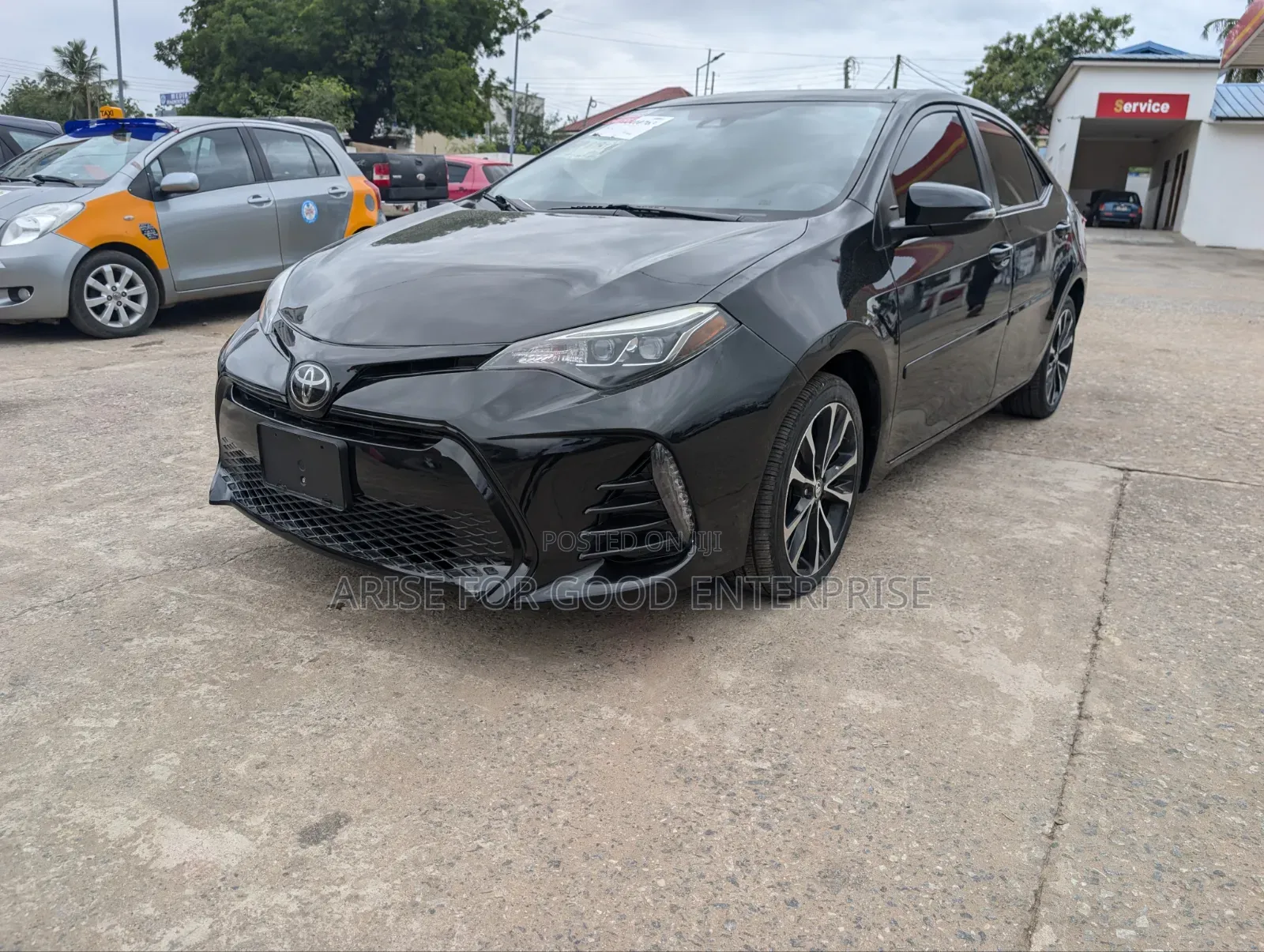 Toyota Corolla XSE (1.8L 4cyl 2A) 2018 Black
