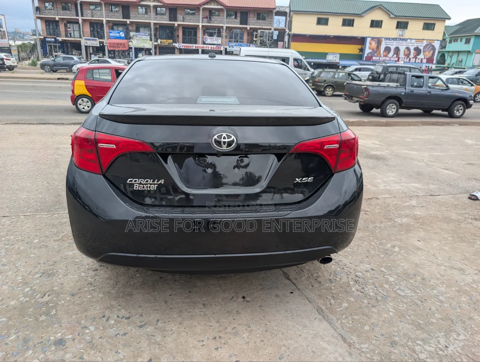 Toyota Corolla XSE (1.8L 4cyl 2A) 2018 Black