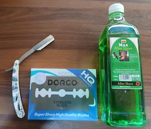 Blade Holder + Blade Pack + After Shave.