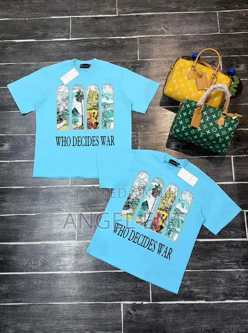 Who Decides War Balenciaga Tees Available Limited Stock (Loc: Adum)