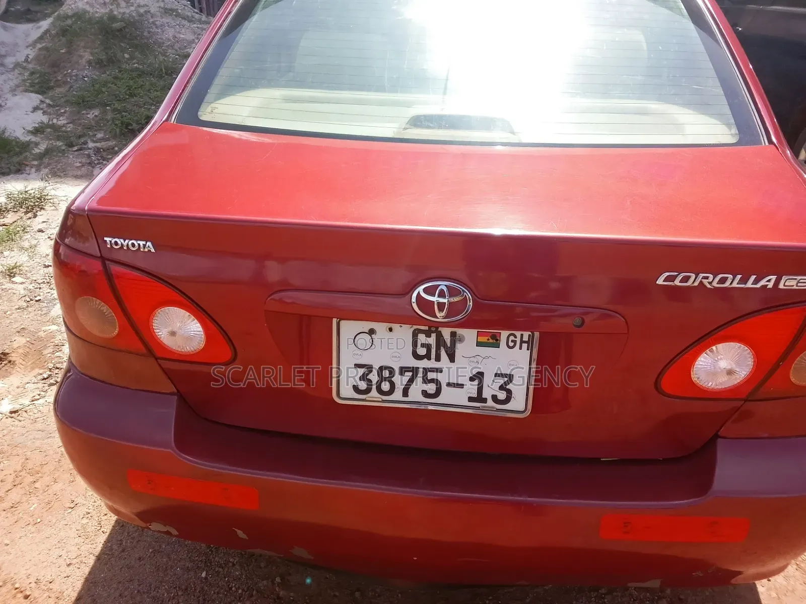 Toyota Corolla 2009 Brown