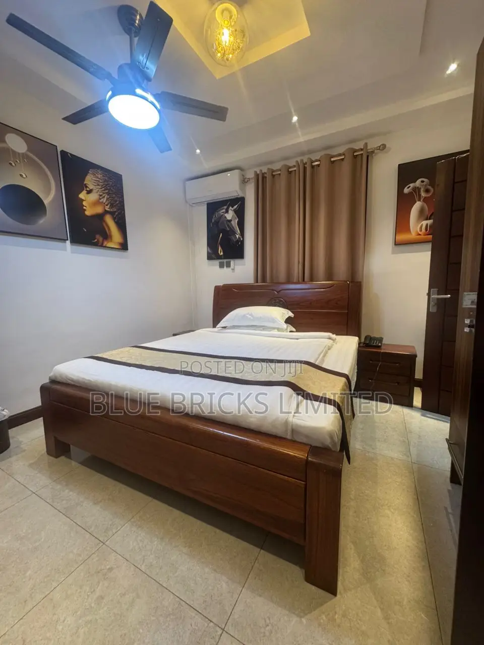 Furnished 3bdrm Apartment in Tseaddo, Trade Fair for rent