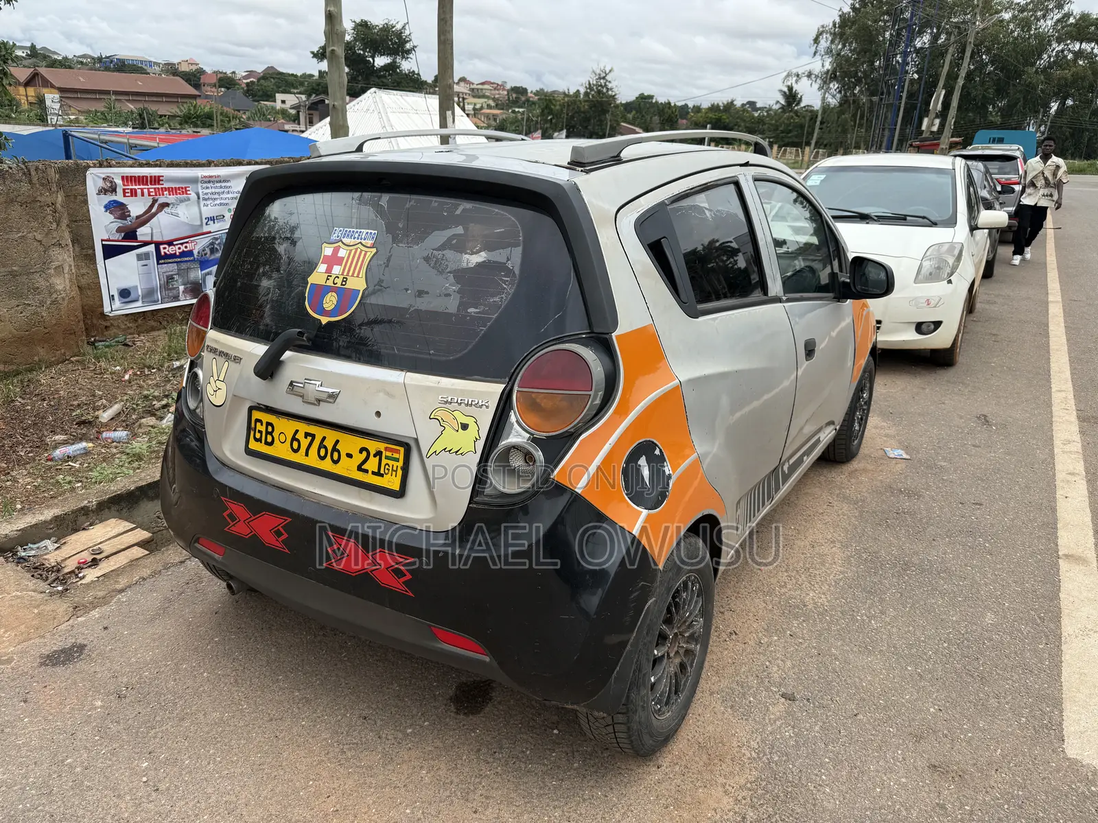 Chevrolet Spark 2012 Silver