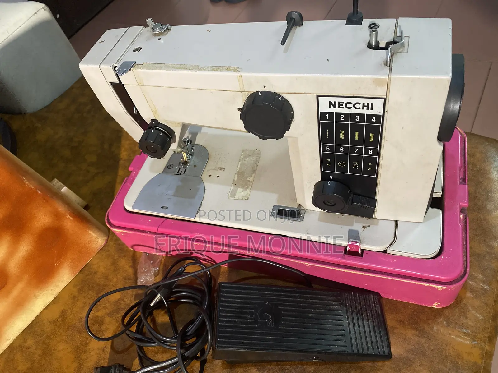 A Very Neat Necchi Electric Sewing Machine for Sell