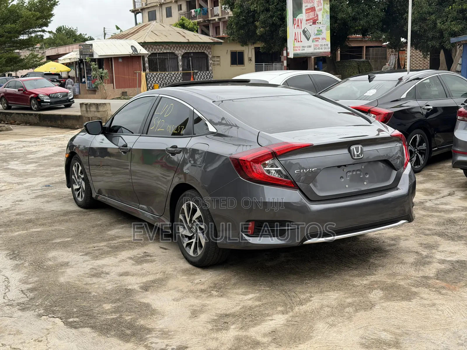 Honda Civic EX Sedan 2019 Gray
