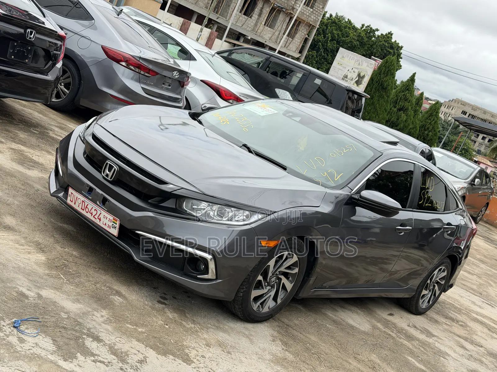 Honda Civic EX Sedan 2019 Gray