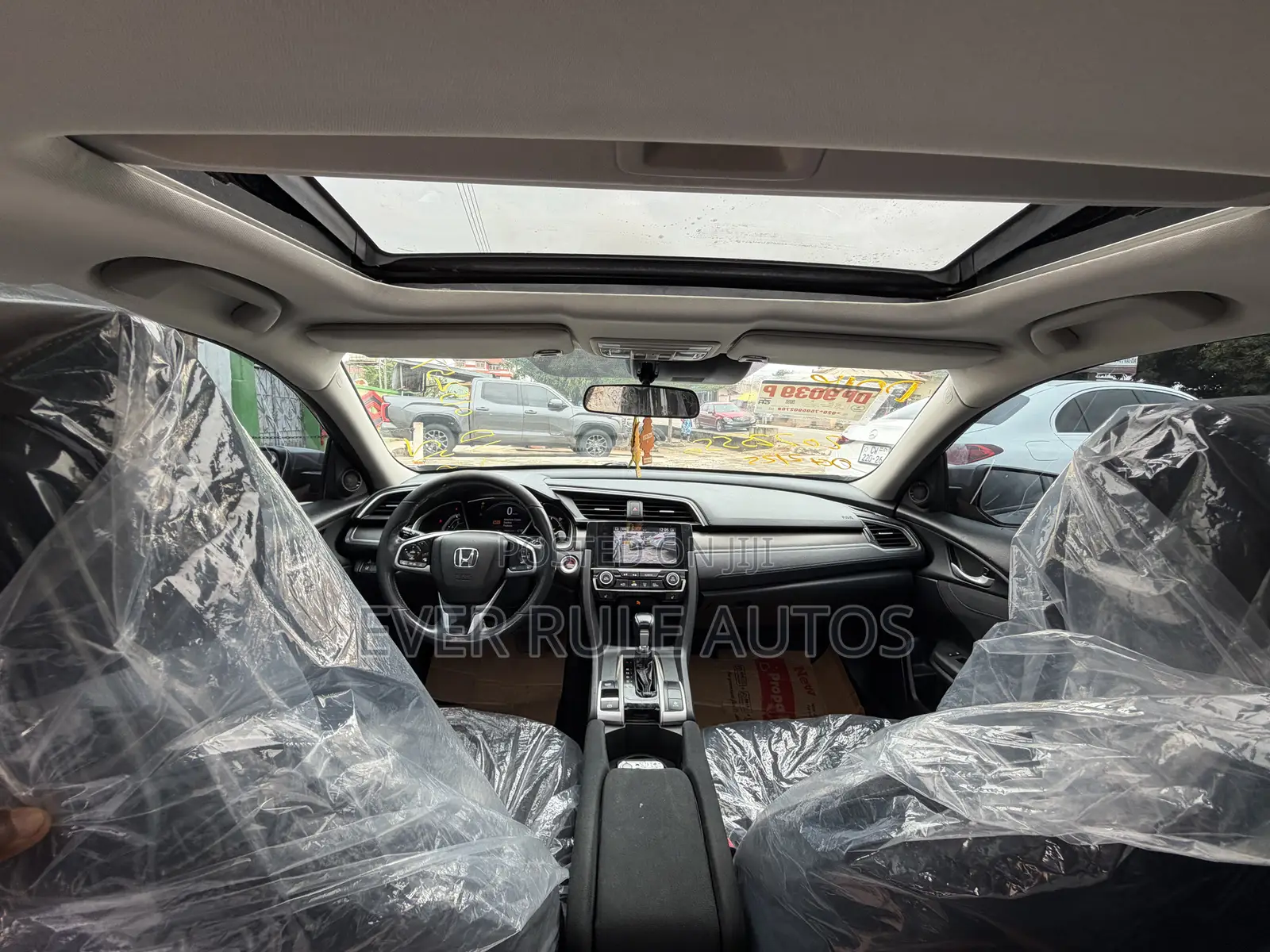 Honda Civic EX Sedan 2019 Gray