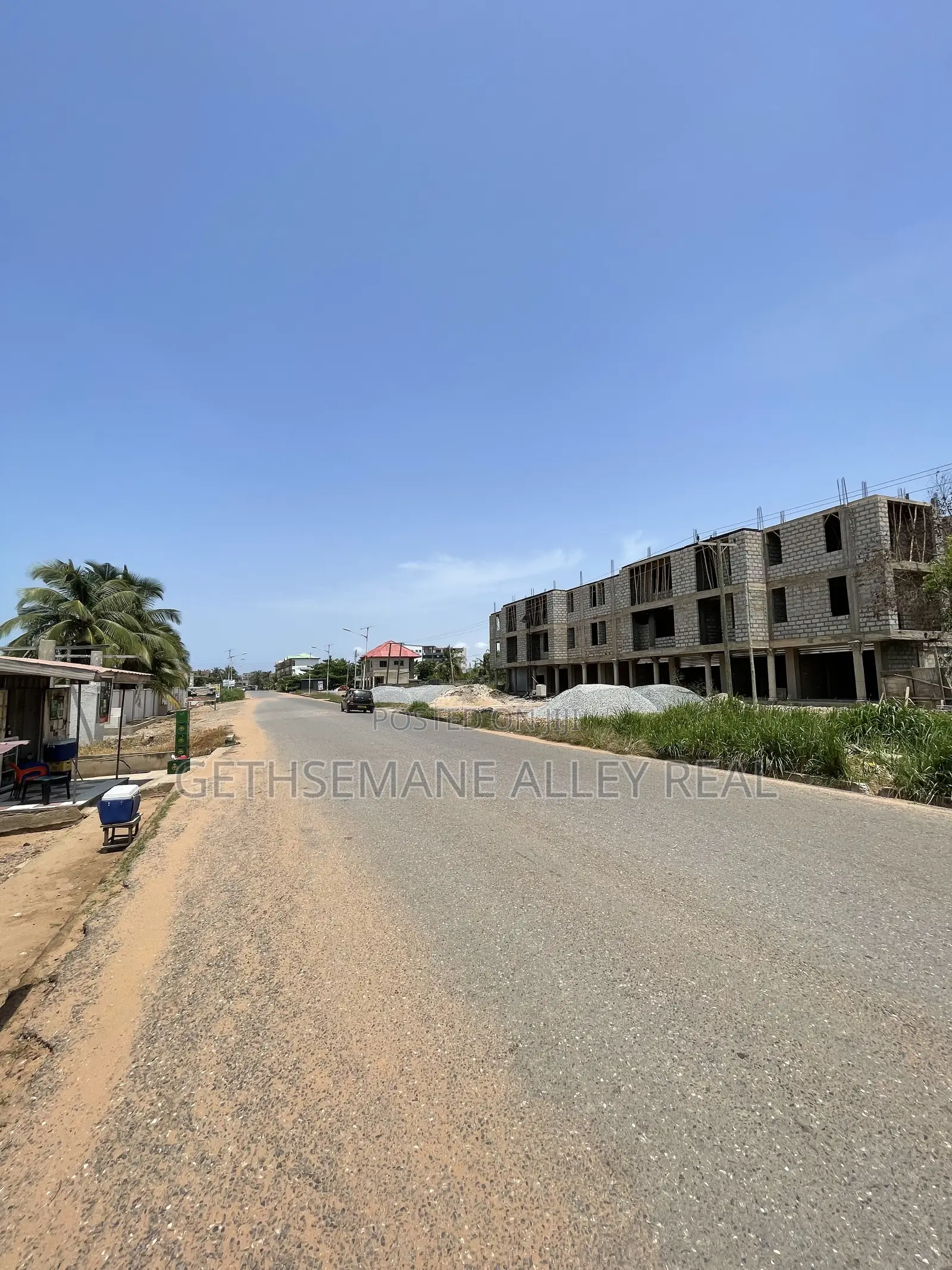 Titled 9 Plots of Roadside Land for Sale in Kokrobite
