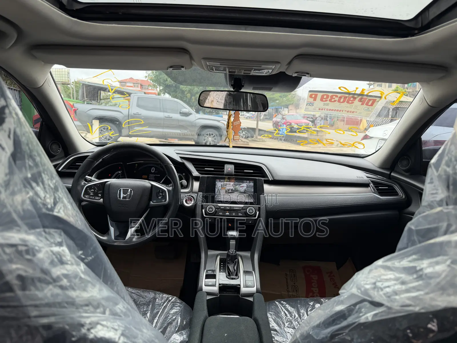 Honda Civic EX Sedan 2019 Gray