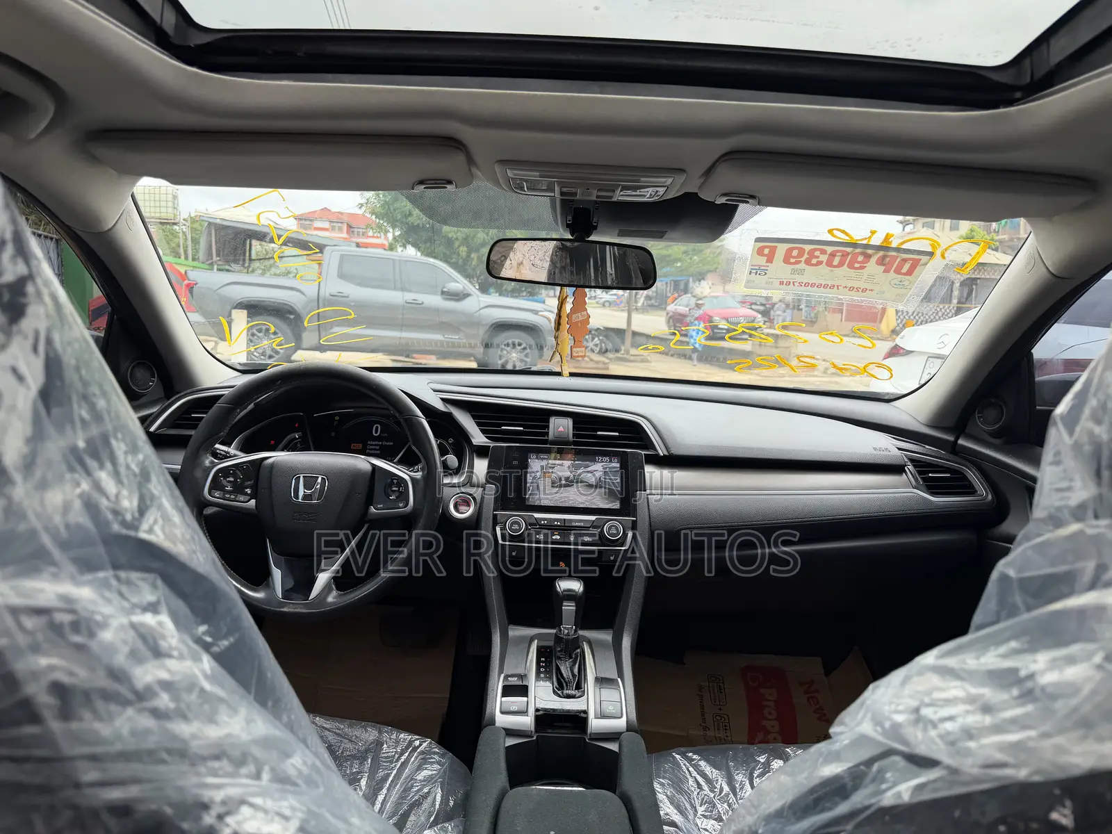 Honda Civic EX Sedan 2019 Gray