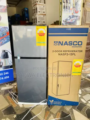 This Nasco 112 Litres Fridge Nasf2-13fl Double Door